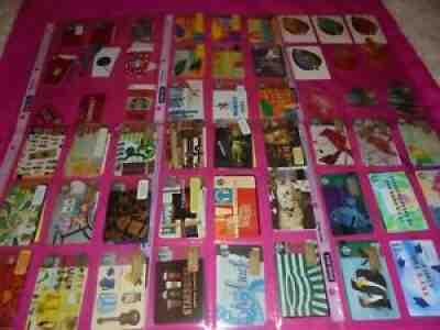 Starbucks Gift Card Lot used Gift Cards 415+ Different Cards - Sold on eBay Jan 23, 2022 for $94.99