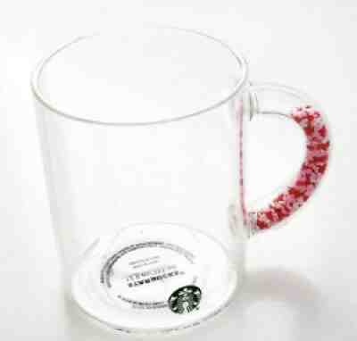 Starbucks Confetti Hearts Handle Clear Glass Mug Valentine ??s 2019 Cup W/SKU NEW - Sold on eBay Jan 25, 2022 for $89.99