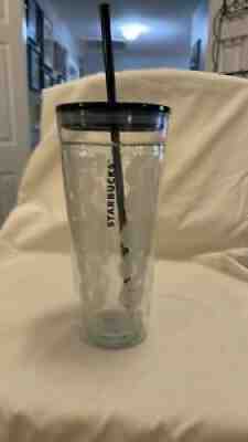 Vintage Starbucks Double Knit Frosted Glass Tumbler RARE COLLECTABLE NEW VENTI - Sold on eBay Jan 24, 2022 for $89.00