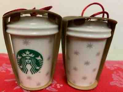 Starbucks 2017 Christmas ornaments United Arab Emirates (UAE) **LIMITED / RARE**