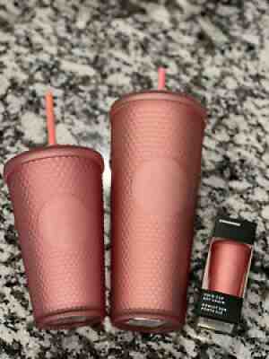 Starbucks studded tumbler 2022 Venti Grande Keychain - Sold on eBay Jan 26, 2022 for $85.00