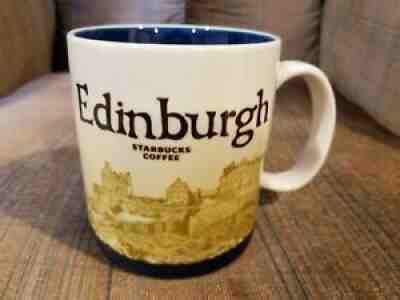 Starbucks Mug 2010 Edinburgh Global City Icon Collectors Series Mugs 16oz w/SKU - Sold on eBay Jan 09, 2022 for $78.95