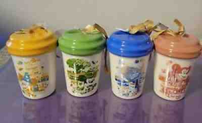 NWT Walt Disney World 50th Anniversary Starbucks Ornaments Tumbler 4 pc Set - Sold on eBay Jan 24, 2022 for $76.95