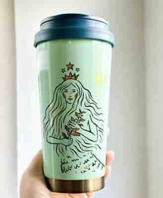 Starbucks 21 SS Mint 50th Anniversary elma tumbler 473ml 2021 50th Limited - Sold on eBay Jan 17, 2022 for $75.90