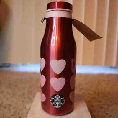 Starbucks JAPAN Tumbler Valentine 2021 Stainless Bottle Marble Heart Pink 16oz - Sold on eBay Dec 14, 2021 for $75.00