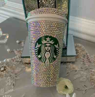 Blinged Starbucks Coffee Cups, Bling Coffee Cups, Starbucks Cups, Rhinestones - Sold on eBay Dec 23, 2021 for $75.00