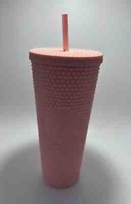 Starbuck Soft Pink Matte Studded Tumbler Rare - Sold on eBay Jan 03, 2022 for $75.00
