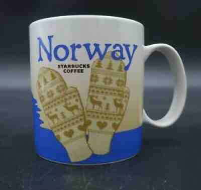 Starbucks Norway Collector Coffee Mug City Icon Series Mittens Skier 2014 16 oz - Sold on eBay Jan 10, 2022 for $75.00