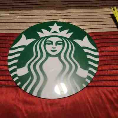 18" Starbucks Sign coffee round logo used - Sold on eBay Jan 22, 2022 for $75.00