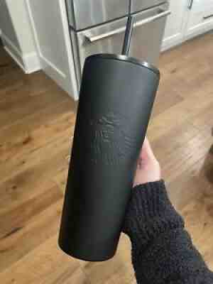 Starbucks Matte Black Stainless Steel Tumbler - Sold on eBay Jan 24, 2022 for $75.00