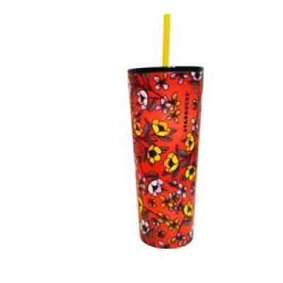 HTF SS Starbucks Poppy Tumbler BNWT 2018