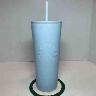 Starbucks Matte Cinderella Blue 24 oz Stainless Tumbler Rare HTF Look - Sold on eBay Dec 01, 2021 for $274.99