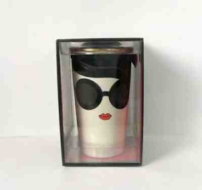 New 2015 12oz Ceramic Starbucks Alice Olivia Face Stacey Bendet Coffee Tumbler - Sold on eBay Jan 31, 2022 for $99.97