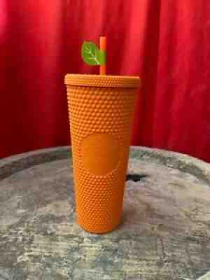 Starbucks Studded Tumbler Orange Mandarin 2022 - Sold on eBay Jan 31, 2022 for $99.00