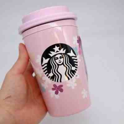 Starbucks Sakura Japan 2021 Pink Breath Stainless TOGO Cup Tumbler 355 US SELLER - Sold on eBay Jan 08, 2022 for $78.00