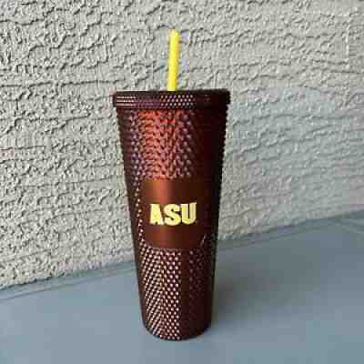 Starbucks NEW 2022 ASU Arizona Studded Cold Cup Tumbler 24oz Limited Edition - Sold on eBay Jan 29, 2022 for $75.00