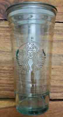 Starbucks - 20oz Venti Recycled Glass Cold Cup Tumbler Made in Spain NO Straw - Sold on eBay Jan 30, 2022 for $75.00