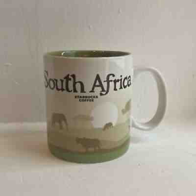 Starbucks South Africa Icon Mug Big Five Lion Fauna Coffee Cup Retired New Mark - Sold on eBay Jan 28, 2022 for $274.99