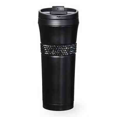 Simple Modern Reusable Insulated Tumbler Flip Lid|Fits Stainless Steel Classic, Journey, Scout, Black