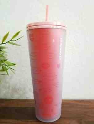 Starbucks 2021 Frosted Lips Soft Touch Tumbler 24 oz - Sold on eBay Jan 30, 2022 for $199.99