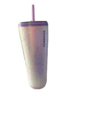 2021 STARBUCKS HALLOWEEN PURPLE WHITE FROSTED SPIDERWEB Soft Touch 24 OZ TUMBLER - Sold on eBay Feb 02, 2022 for $180.00