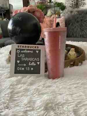 Starbucks Lips 2021 Valentine's Day Two Tone Pink Red Hearts - Sold on eBay Feb 02, 2022 for $160.00