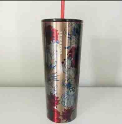 Starbucks cactus flower metal tumbler 24oz - Sold on eBay Feb 02, 2022 for $130.00