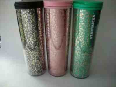 Starbucks Christmas Holiday 2019 Mirror Tumbler Black Pink Green Gold - NEW - Sold on eBay Jan 21, 2022 for $99.99