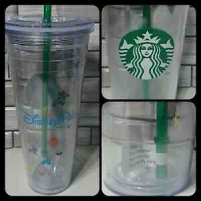 RARE 2015 Starbucks Disney Parks Tall Tumbler Cup 24oz - Sold on eBay Feb 03, 2022 for $99.95