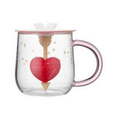 Starbucks Korea Colorchanging tea infuser glass 414ml 2021 Valentine's Day - Sold on eBay Feb 02, 2022 for $89.99