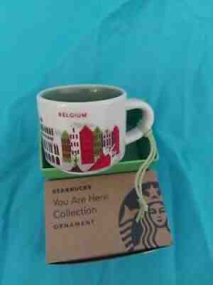 STARBUCKS~ Belgium, France, Netherlands ~ Colour Ornament Mug (NEW) ~2oz YAH NWT - Sold on eBay Jan 31, 2022 for $80.97