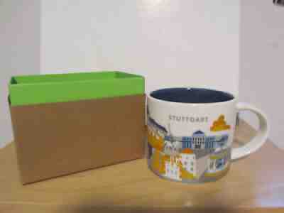 NWT Starbucks STUTTGART + MUNICH YAH mugs * you are here 14oz NEW SKU