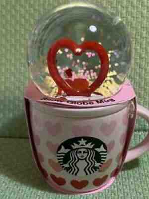 Starbucks Valentine 2021 Snow Globe & Mug Heart 89ml Japan limited - Sold on eBay Jan 24, 2022 for $79.90