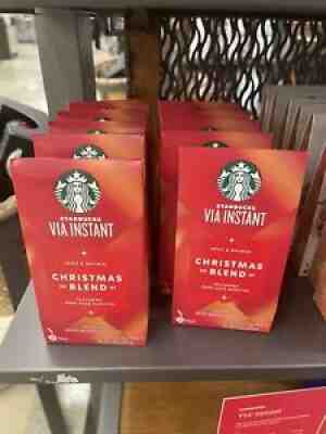 Starbucks Via Instant Christmas Blend Coffee 2021 72 Packets Exp 06/2022 - Sold on eBay Jan 09, 2022 for $78.00