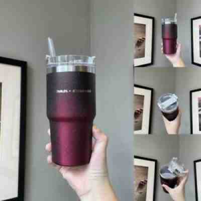 New Starbucks 2021 Halloween Mysterious Dark Night Black&Red 20oz Cup Tumbler - Sold on eBay Feb 02, 2022 for $76.99