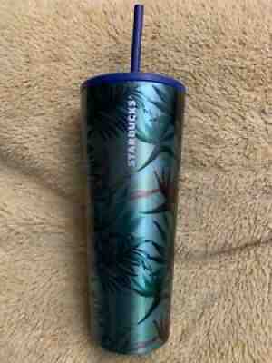 STARBUCKS SS RAINFOREST GREEN 16OZ BNWT HTF - Sold on eBay Jan 27, 2022 for $75.00