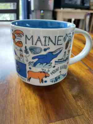 STARBUCKS MAINE Coffee Tea Mug 14oz/414ml BEEN THERE SERIES - Sold on eBay Jan 30, 2022 for $75.00