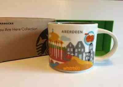 Starbucks Aberdeen Mug YAH Scotland Buttery Rig UK Coffee Cup You Are Here New - Sold on eBay Dec 21, 2021 for $74.99