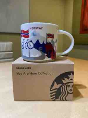 Starbucks Mug NORWAY 14oz Box & SKU - You Are Here - YAH - Sold on eBay Jan 20, 2022 for $74.99