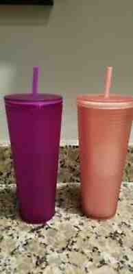 Starbucks PURPLE SOFT TOUCH and Pink Lemonade 2022 Valentine's - Sold on eBay Jan 21, 2022 for $74.99
