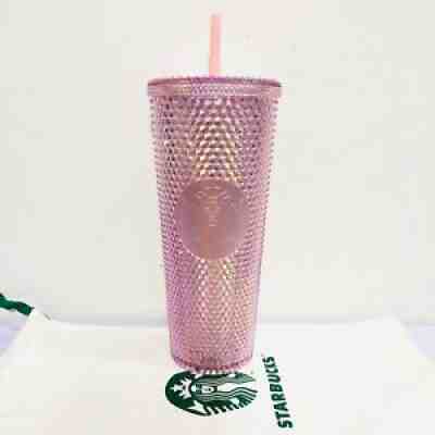 Starbucks Tumbler Venti 24 Oz.Cold Cup Bling Crystal Pink - Sold on eBay Dec 27, 2021 for $74.00