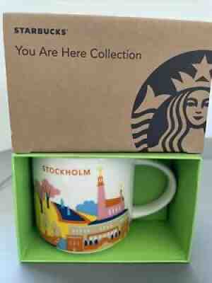 NIB With SKU STARBUCKS STOCKHOLM SWEDEN You Are Here (YAH) 14 Oz Mug. Rare. (n) - Sold on eBay Jan 12, 2022 for $74.00