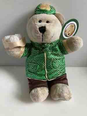Starbucks Hong Kong Dimsum Bear Bearista Green Chinese Outfits -no card - Sold on eBay Jan 25, 2022 for $72.99