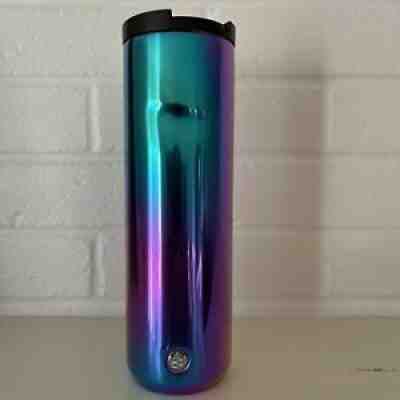 STARBUCKS 2020 Holiday Tumbler Iridescent Limited Edition 20oz Stainless Coffee - Sold on eBay Jan 25, 2022 for $71.00