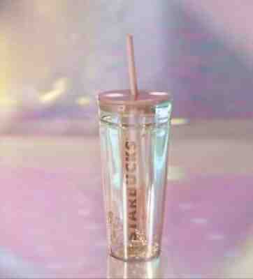 Starbucks 2021 China Christmas Pink Gray Diamond 20oz Glass Cup Tumbler Hot - Sold on eBay Jan 26, 2022 for $70.29