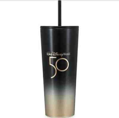 Walt Disney World 50th Anniversary Starbucks Stainless Steel Tumbler Limited New - Sold on eBay Dec 15, 2021 for $70.00