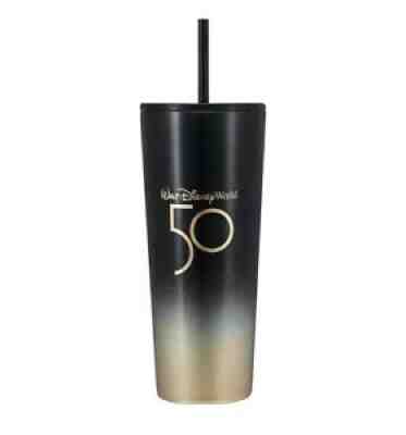 Walt Disney World 50th Anniversary Starbucks Stainless Steel Tumbler - NIB - Sold on eBay Dec 30, 2021 for $70.00