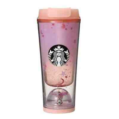 Starbucks JAPAN Tumbler Snow Dome Globe Bearista Pink Transparent Holiday 2019 - Sold on eBay Nov 22, 2021 for $69.99