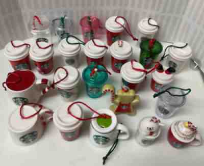 Starbucks Japan Holiday Christmas Limited Ornament All of 24 Set - Sold on eBay Dec 10, 2021 for $247.00