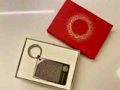 2015 Starbucks Limited Edition Stainless Steel Swarovski  Key Chain & Debit Card - Sold on eBay Feb 08, 2022 for $240.00